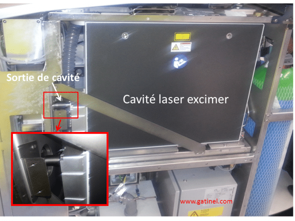 cavité laser excimer