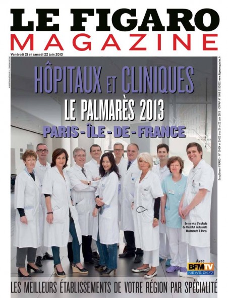 Figaro magazine palmares hopitaux cliniques 2013