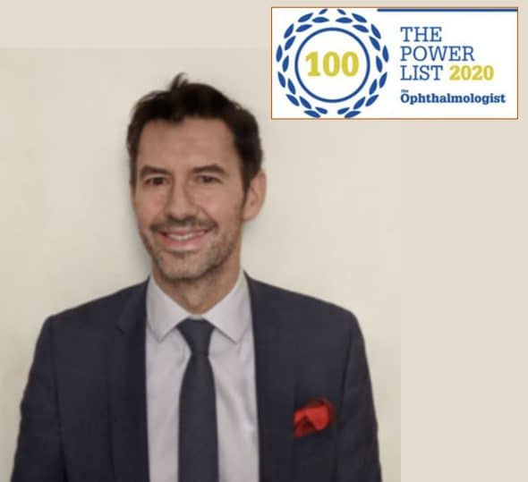 Dr Damien Gatinel 2020 powerlist the ophthalmologist