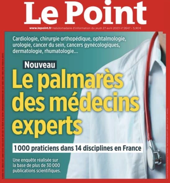 le point palmares medecins experts